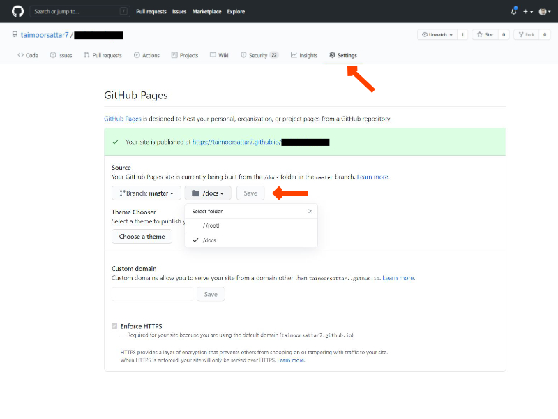 how to host wordpress site on github