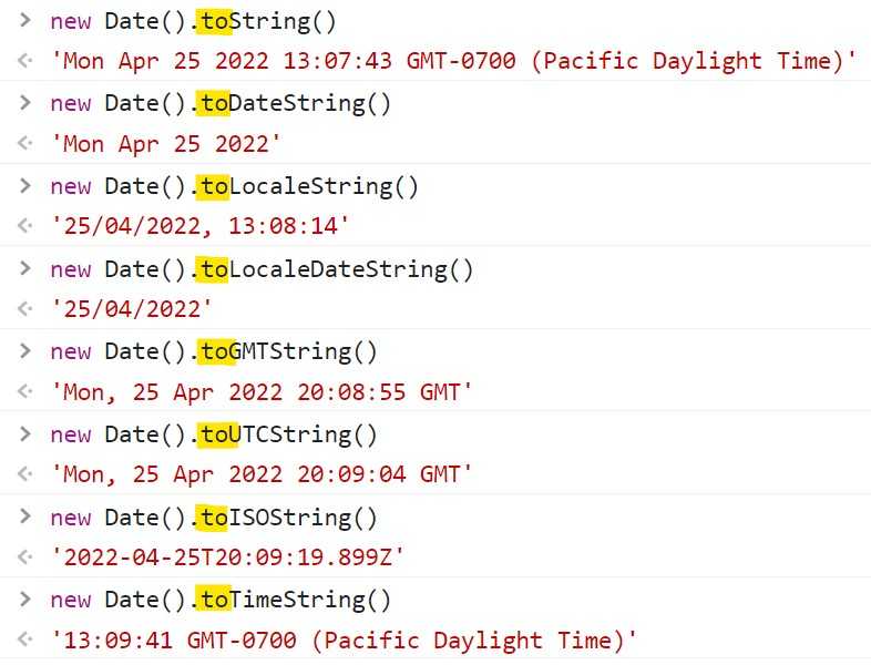 Utc Date Time Format In Javascript